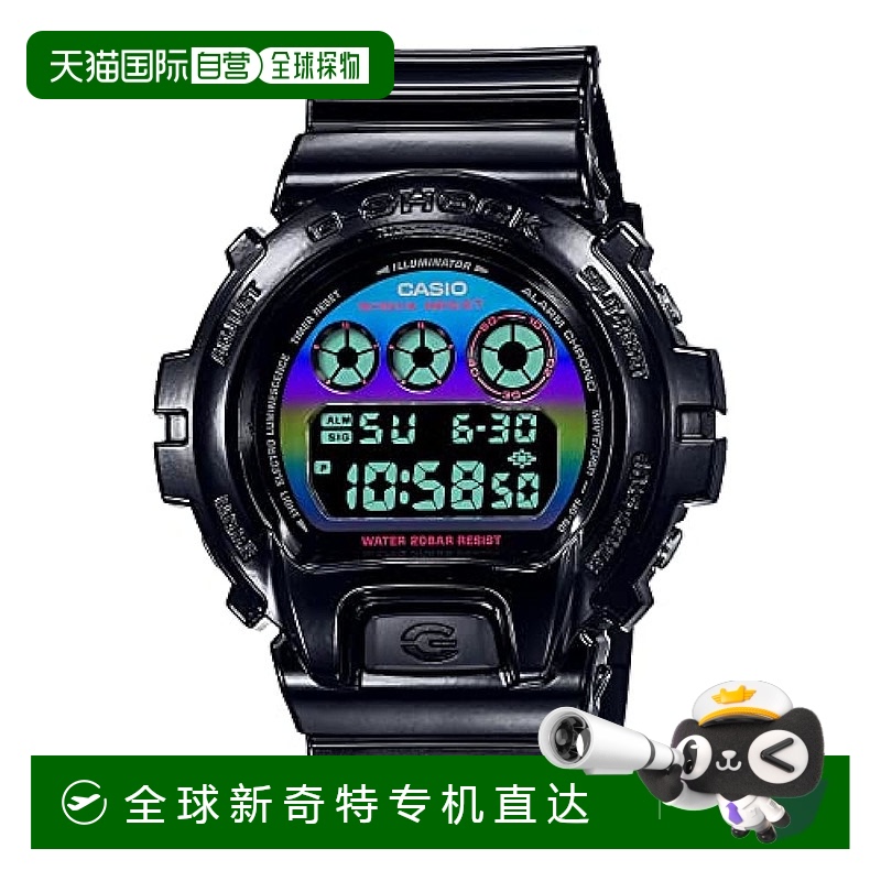 【日本直邮】G Shock卡西欧 手表 男款抗震运动表 黑色DW-6900RGB