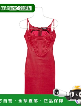 香港直邮Versace 拉链连衣裙 10136241A10127包臀裙范思哲