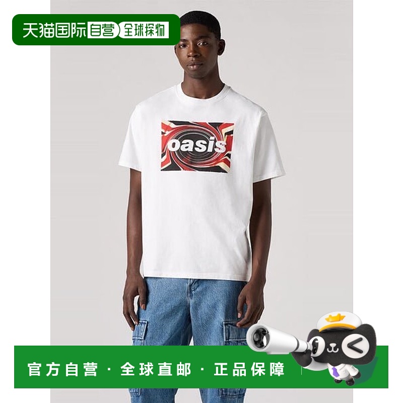 日本直邮levi’s Levi's x OASIS UNION JACK T恤