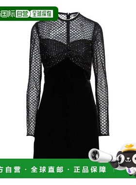 1h可退 香港直邮Sandro 女士 紧身连衣裙 black黑色 舒适时尚
