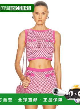 香港直邮Versace 范思哲 女士 短款背心上衣 10203761A14747