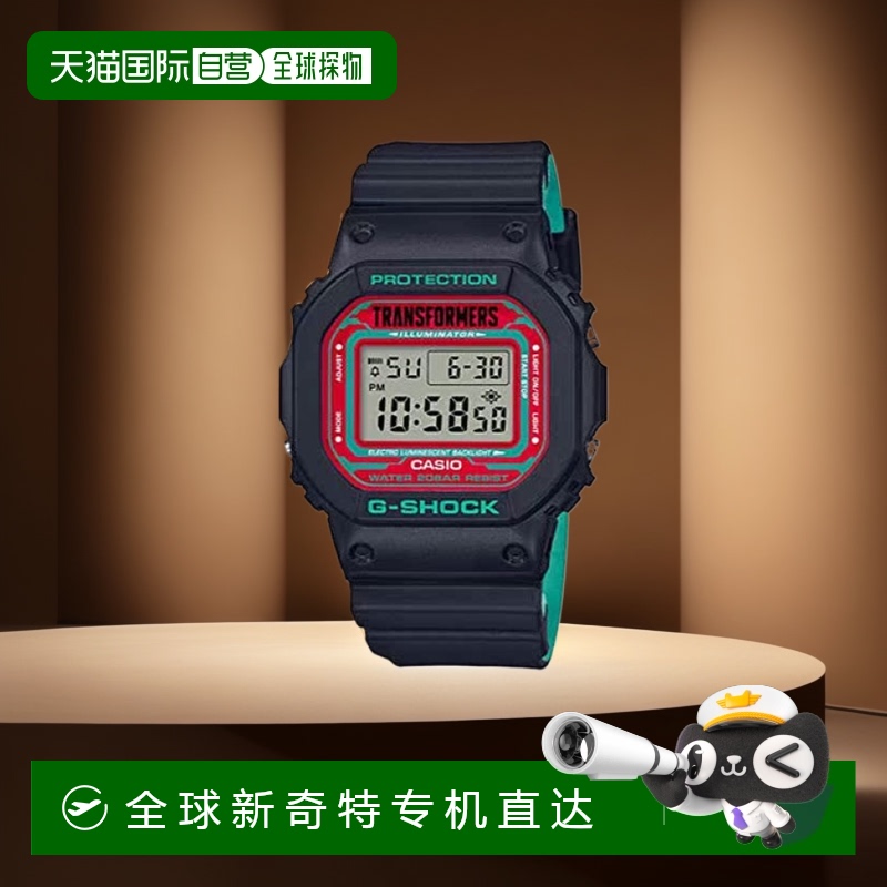 【日本直邮】CASIO G-Shock卡西欧手表变形金刚DW-5600TF19-SET