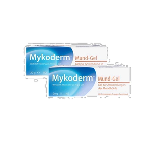德国Mykoderm婴幼儿4月+鹅口疮口腔溃疡凝胶膏20g 效期至26年7月