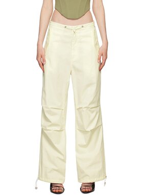 潮奢 Dion Lee 女士 灰白色 Toggle Parachute 长裤 C2100R23