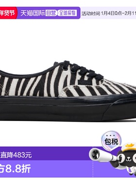 1h可退 香港直邮Vans 范斯 男士 黑色 & 白色 Life Is Unfair 联