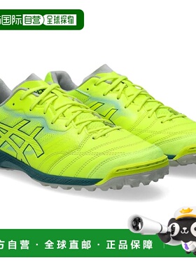 【日本直邮】亚瑟士 室内足球鞋 1111A218 安全黄/亮蓝