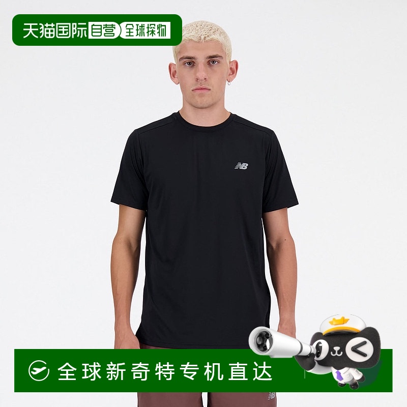 日本直邮New Balance-New Balance男士田径和跑步短袖T恤短袖T恤M