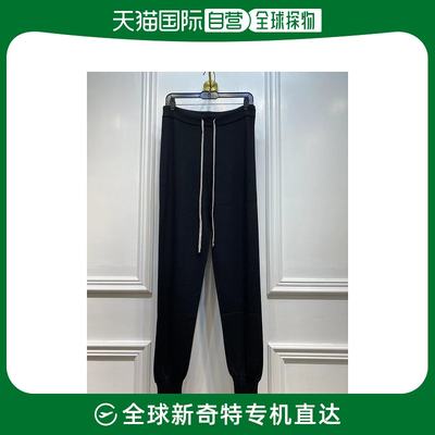 香港直邮RICK OWENS 黑色男士休闲裤 RU01C4653-WS-09