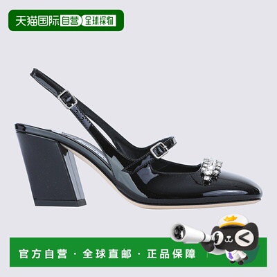 1h可退 香港直邮潮奢 Jimmy Choo 周仰杰 女士 鞋跟黑色高跟鞋 BE