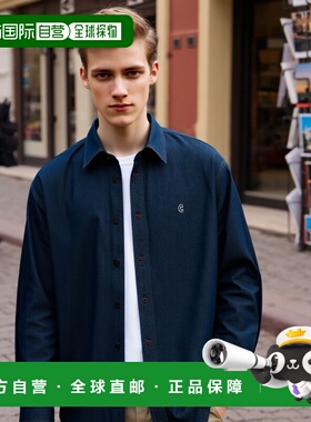 韩国直邮COVERNAT 男士男衬衫CO2403SH03IN SEMI OVER FIT WASHIN