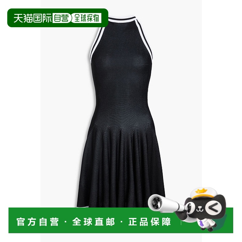 香港直邮Balmain 巴尔曼 女士 网眼针织连衣裙 AF2R3052KB41