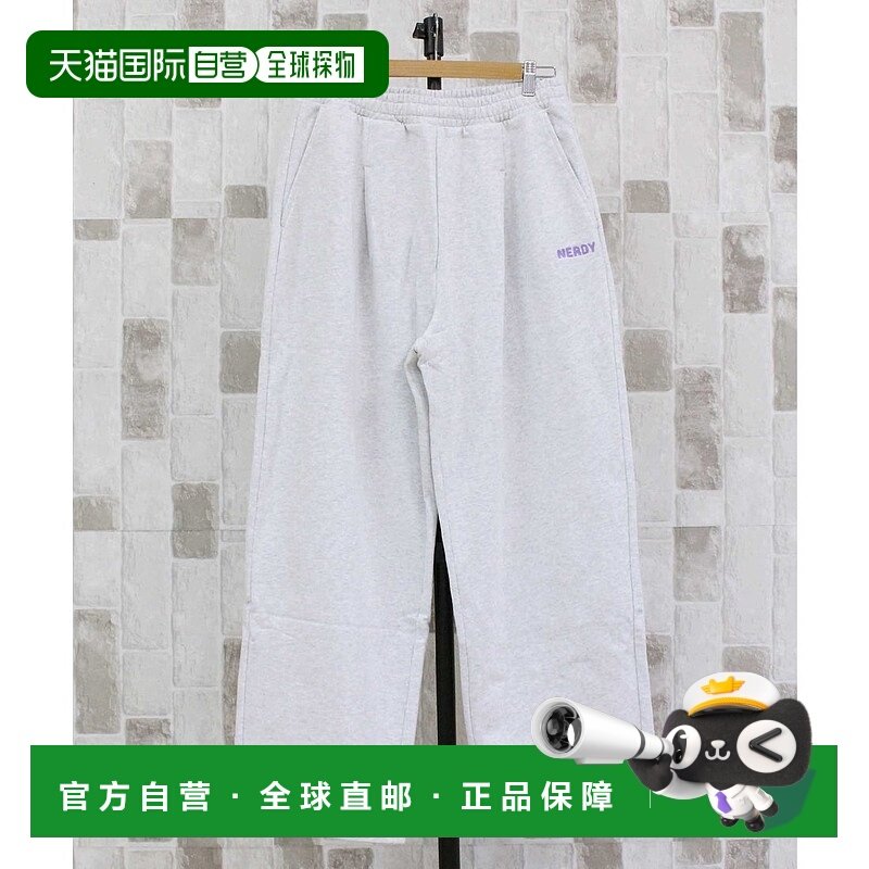 日本直邮NERDY 史迪奇logo宽松运动裤 [NE8621EU001105]