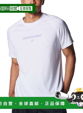 日本直邮Under Armour Curry Tech Logo 短袖T恤白色/透明色