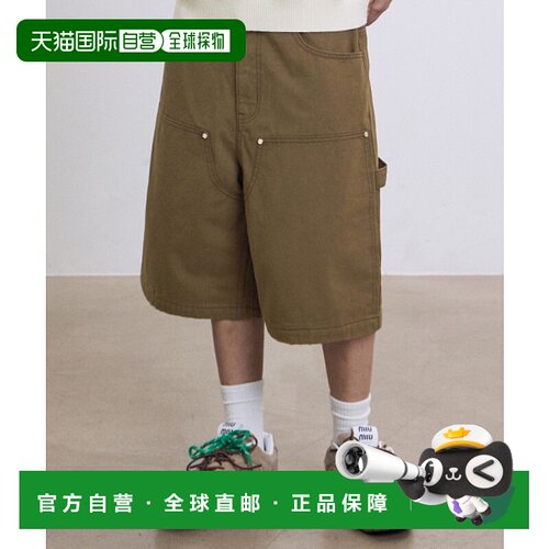 韩国直邮FILLUMINATE 公用短裤 FBEUUWF209BR Double knee Bermud