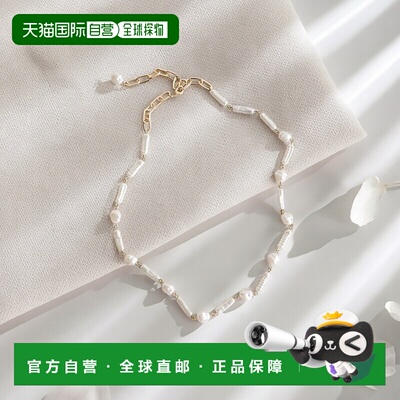 1h可退 日本直邮earth music&ecology 女士 可调节珍珠混搭项链 0