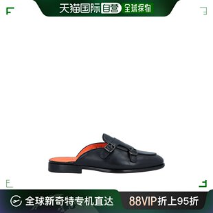 香港直邮潮奢 Mules 男士 Santoni 木屐