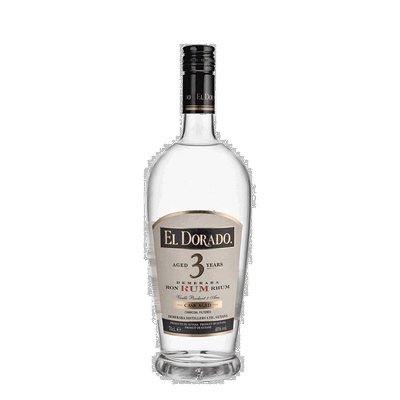 欧洲直邮El Dorado埃尔德拉多白朗姆酒40％700ml独特顺滑口味醇香