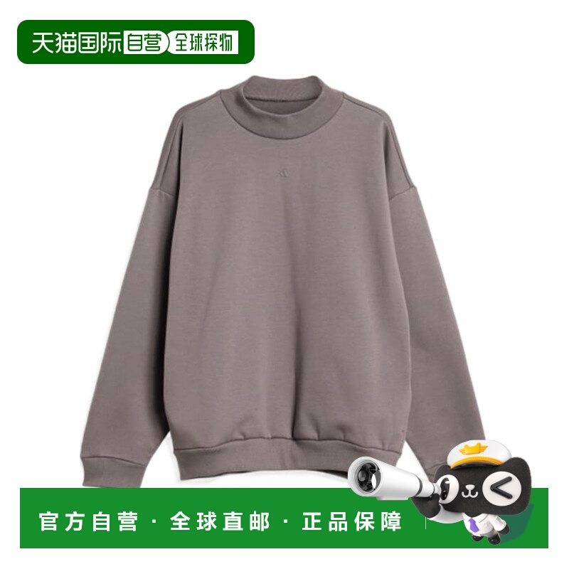 1h可退 香港直邮ADIDAS 男士针织毛衣 IX1966 SS2024 灰色 长袖卫