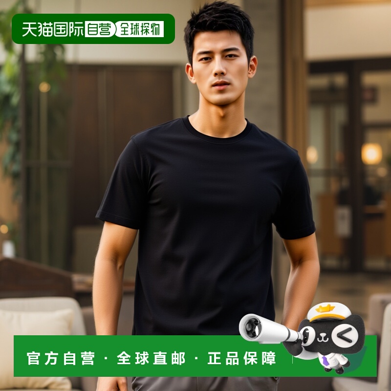 1h可退 香港直邮TOM FORD 男士T恤 JCS004JMT012LB999 AW2025 黑