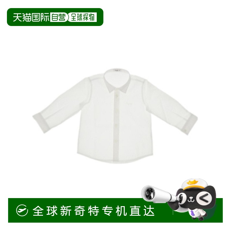 1小时内可退 香港直邮潮奢 il gufo 婴儿 长袖衬衫童装 P25CL116C