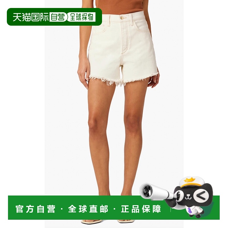 自营joe's jeansAlex High Rise Short In Milk - milk 美国奥莱