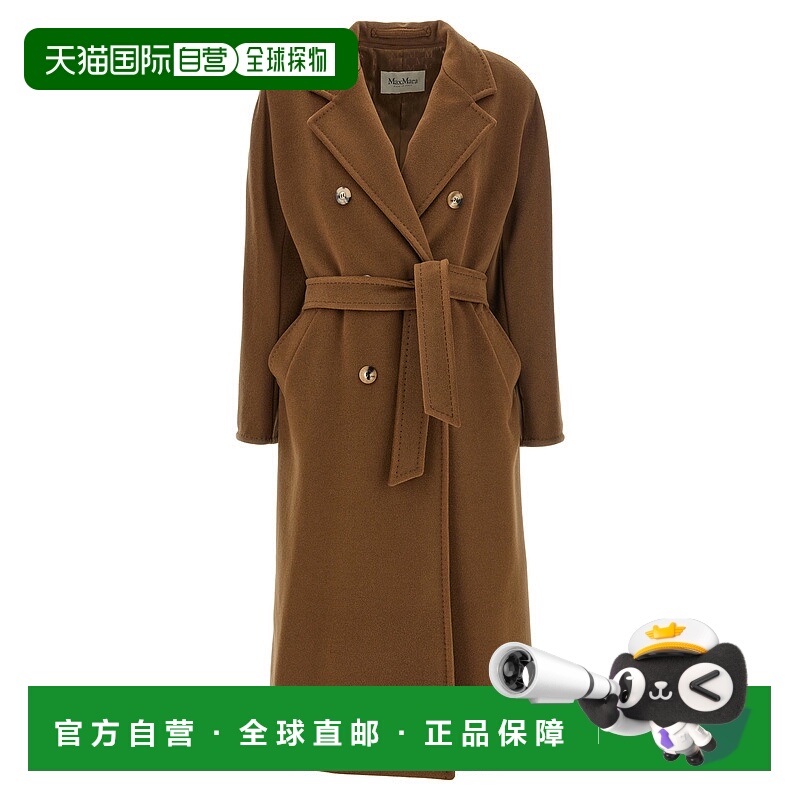 1h可退 香港直邮MAX MARA 女士大衣 2521018011600010 AW2025 棕