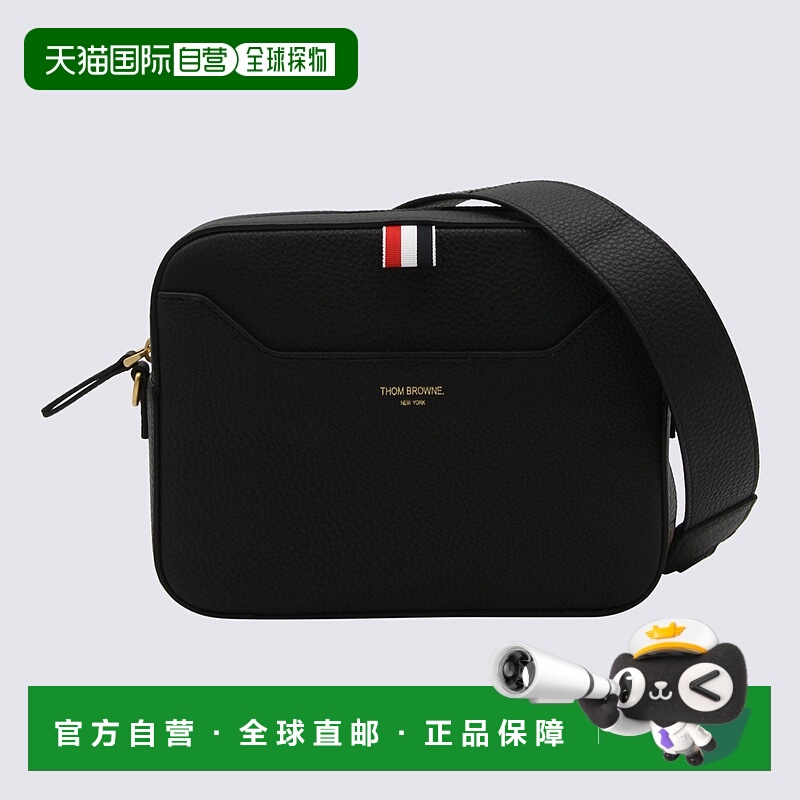 1h可退 香港直邮THOM BROWNE 男士斜挎包 UAG188AL0090001 CO 黑