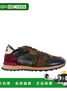 香港直邮VALENTINO 男士运动鞋 KY0S0723CG2BOR SS2022 黑色