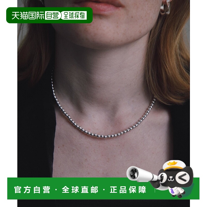 1h可退 日本直邮decor 女士 Hematite 4mm 球形短项链 URA42PD104