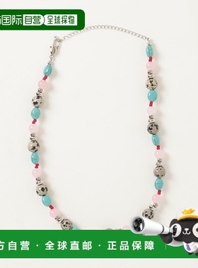 1h可退 日本直邮MAISON SPECIAL女士天然石混合桃色玛瑙项链 2125