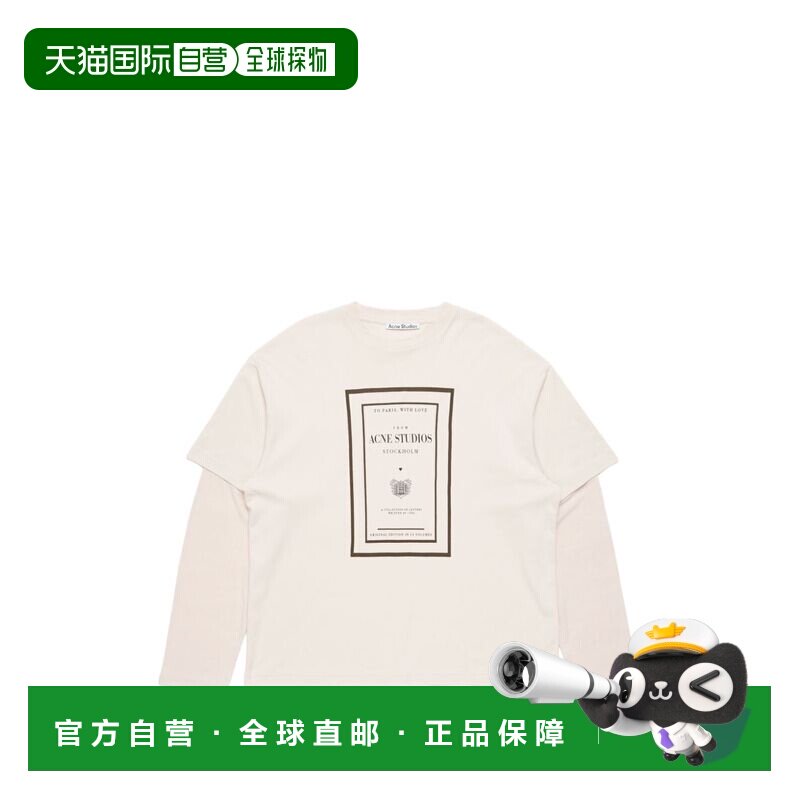香港直邮Acne Studios 艾克妮 女士 and Polos T恤浅褐色T恤 AL05