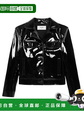 香港直邮Celine 直筒皮夹克 2EL09842A.长袖