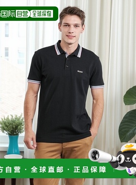 欧洲直邮BOSS 雨果博斯 Paddy 男士服装短袖polo衫 50469055-407