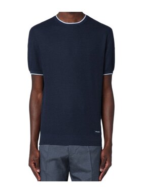 PRADA 男士T恤 UMF00716XUSOOOF0008 SS2025 蓝色