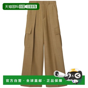 香港直邮BURBERRY 女士休闲裤 8094944 AW2024 浅棕色 Burberry W