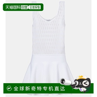 香港直邮Alaia Skater 1小时内可退 女士 whit 迷你连衣裙 003774