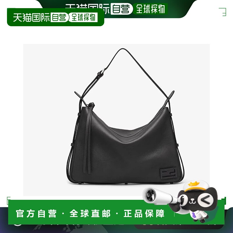 1h可退 香港直邮FENDI 女士斜挎包 8BR831AS7AF1QD0 AW2024 黑色