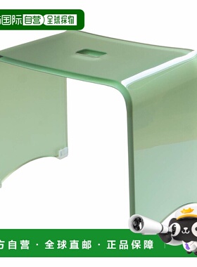 【日本直邮】Oka D Nature 绿色高27厘米浴椅约33.5x23cm