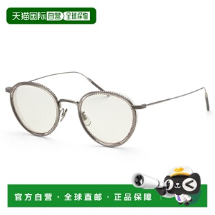 自营 Oliver Peoples男式48mm银灰色眼镜-银灰色 美国奥莱直发
