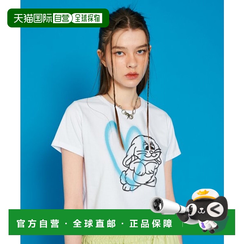 韩国直邮NASTY FANCY CLUB街头辣妹潮牌酷帅休闲时尚新款T恤F23QB