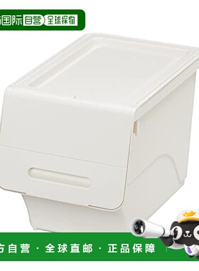 【日本直邮】sanka 深型收纳盒28.5x46x31cm白色日本制 fr-S30NWH