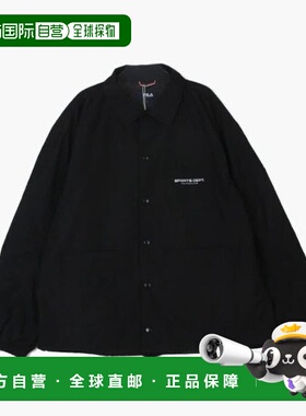 韩国直邮FILA M 轮式夹克 CQK FS2JKH1101X-BLK 梭织卡拉内克夹克