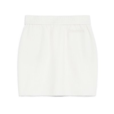 MAX MARA 女士半身裙 1776014206001 CO 白色 直筒羊毛羊绒半身裙