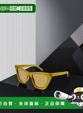 香港直邮SAINT LAURENT 女士眼镜 SL214KATE037 SS2025 棕色