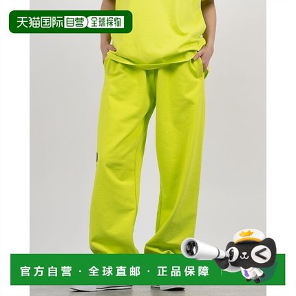 日本直邮NERDY 垂直标志运动裤 [NE8621EU000889] 休闲裤黑色卫裤