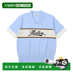 Bucket 女士毛针织衫 Logo Half Knit 韩国直邮MALBON sleeved GOLF