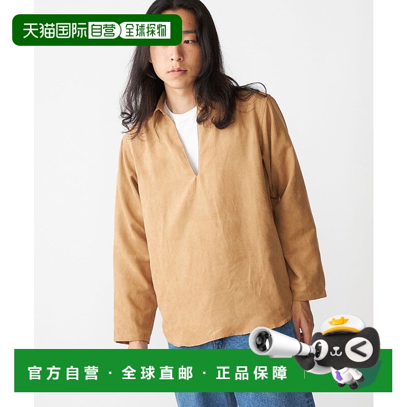 日本直邮SHIPS BENCH MARKING 斯基珀仿麂皮衬衫 [SH8611EM020933