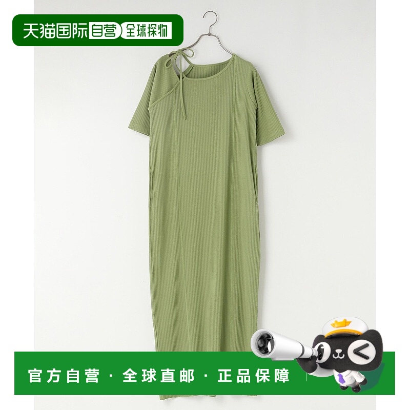 1h可退 日本直邮LOWRYS FARM 女士领口蝴蝶结设计短裙连衣裙 3261