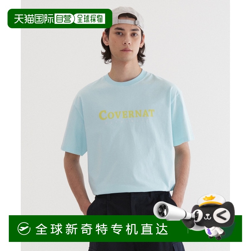 1h可退 韩国直邮covernat  上装T恤新款