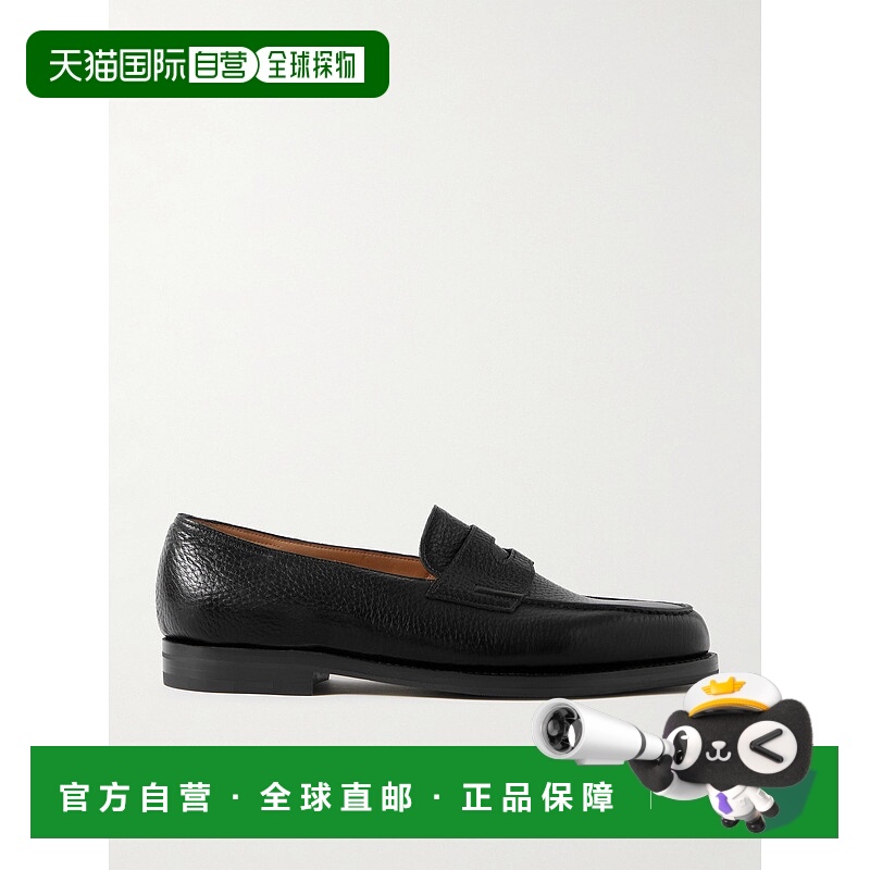 1h可退 John Lobb 男士 Lopez 全粒面皮质乐福鞋 30930IL一脚蹬